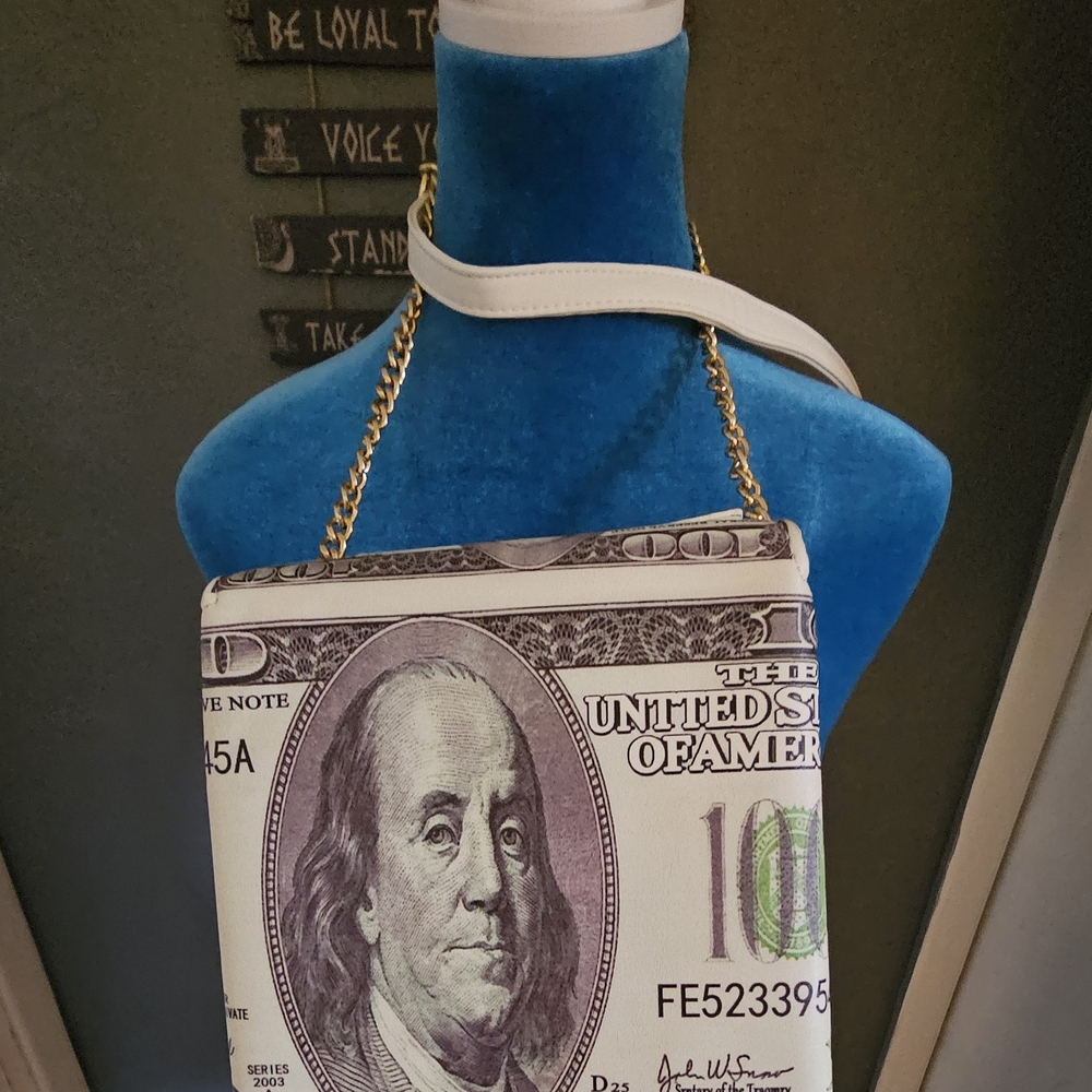 Source Unknown Dollar Print Crossbody Bag
